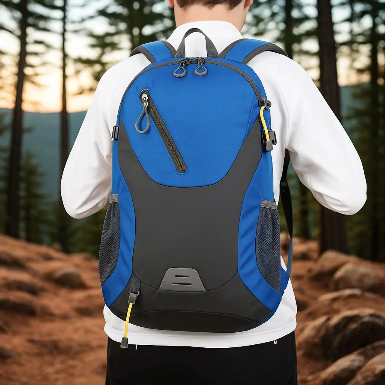 MunaWear - Hiking Backpacks - TrailMate – Waterproof Hiking Backpack with 40L Capacity - 