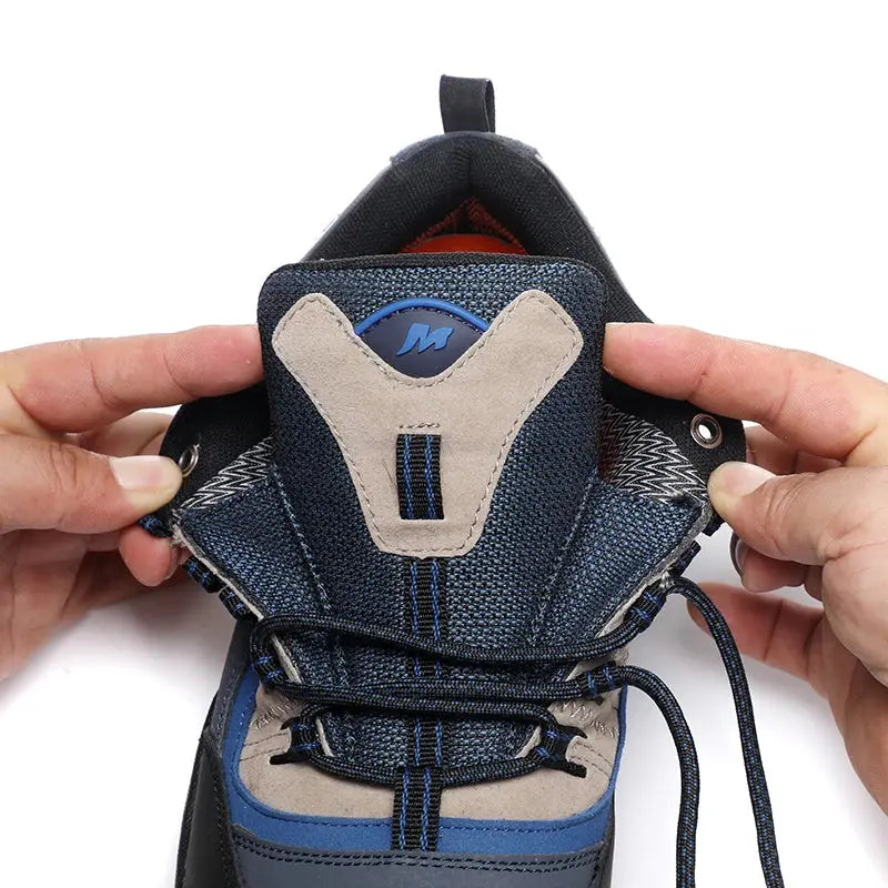 Ethan – Waterproof Genuine Leather Hiking Boots for Men, Durable & Comfortable Outdoor Footwear, Size 8-12 5