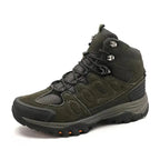 MunaWear - Hiking Boots - Fynix – High-Top Men's Hiking Boots With Non-Slip Design For Winter Adventures - 