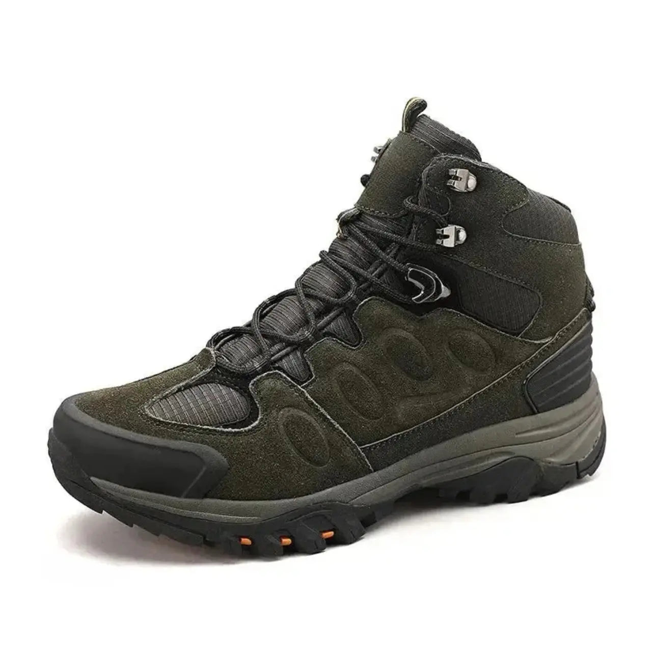 MunaWear - Hiking Boots - Fynix – High-Top Men's Hiking Boots With Non-Slip Design For Winter Adventures - 
