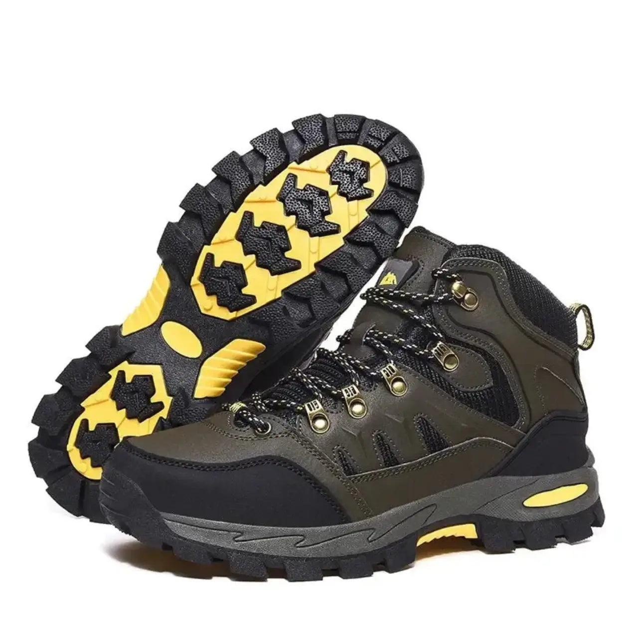 MunaWear - Hiking Boots - Henwick - Waterproof Hiking Boots With Wear-Resistant Design For Rugged Outdoor Adventures - 
