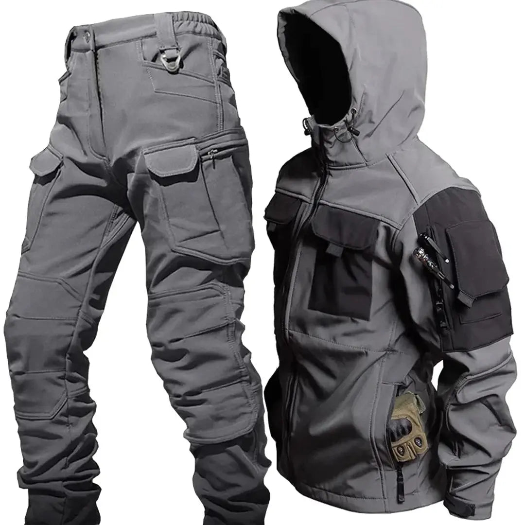 Jesse – Stylish Hooded Jacket and Cargo Pants Set for Adventurers Size XS-L 0