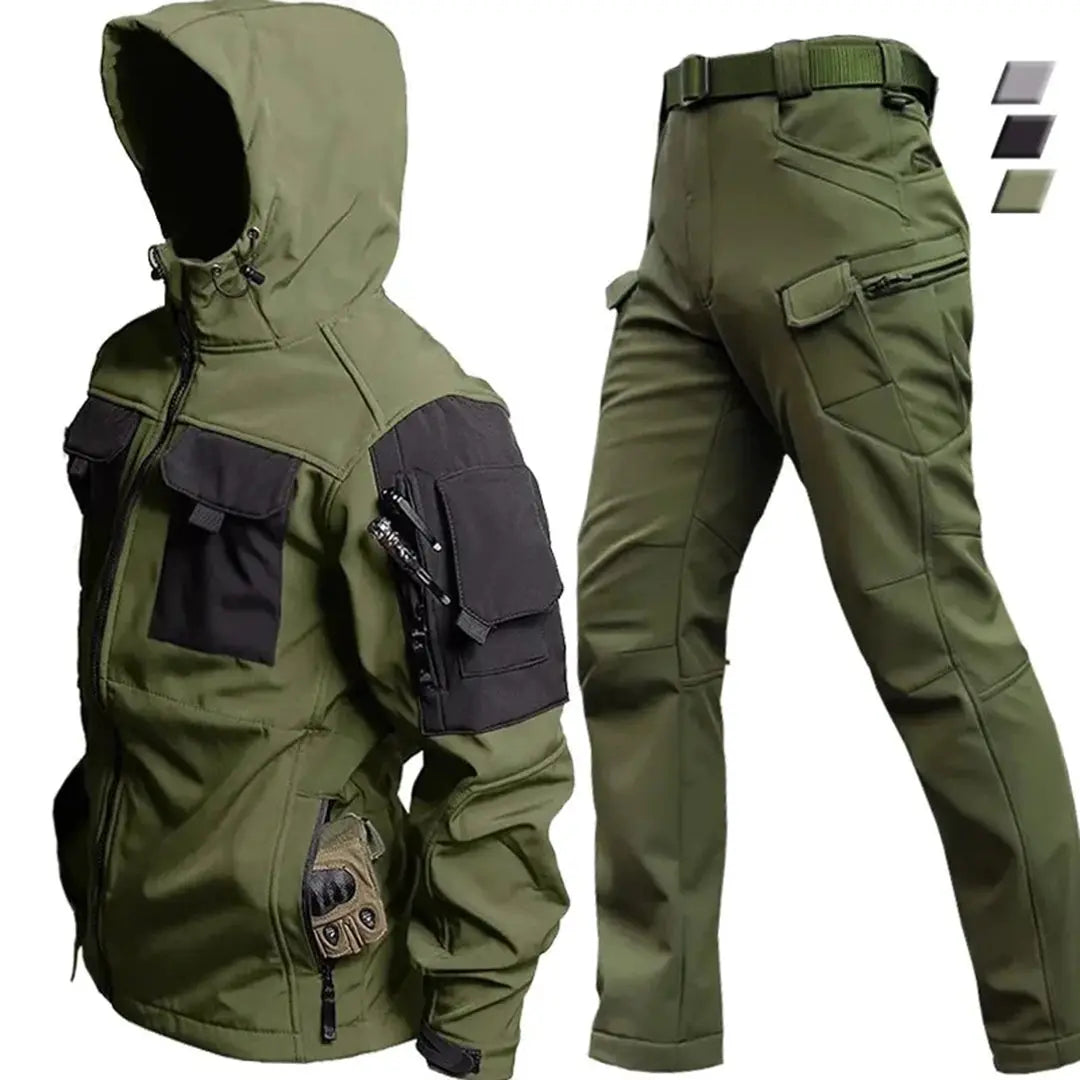 Jesse – Stylish Hooded Jacket and Cargo Pants Set for Adventurers Size XS-L 2