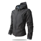 MunaWear - Hiking Jackets - Tevera – Waterproof Tactical Outdoor Hiking Jacket with Adjustable Fit & Breathable Comfort - Gray / 4XL