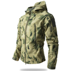 MunaWear - Hiking Jackets - Tevera – Waterproof Tactical Outdoor Hiking Jacket with Adjustable Fit & Breathable Comfort - Ruins Camouflage / 4XL