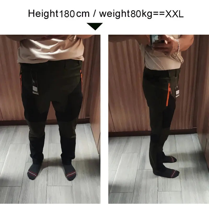 Ethan – Lightweight Quick-Dry Hiking Pants for Men with Zipper Pockets & Breathable Fabric Size M-3XL 3