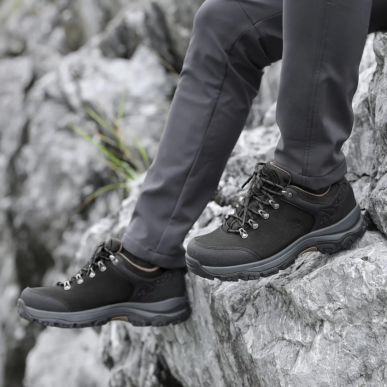 Aurix – Waterproof Men's Hiking Shoes with Durable Nubuck Leather for Outdoor Adventures 5