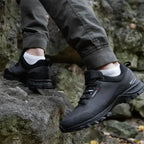 MunaWear - Hiking Shoes - Caden - Waterproof Men's Hiking Sneakers With Anti-Skid Design For Outdoor Adventures - 