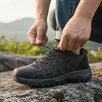 MunaWear - Hiking Shoes - Caswick – Breathable Men's Hiking Shoes with Cushioning for Outdoor Adventures - 