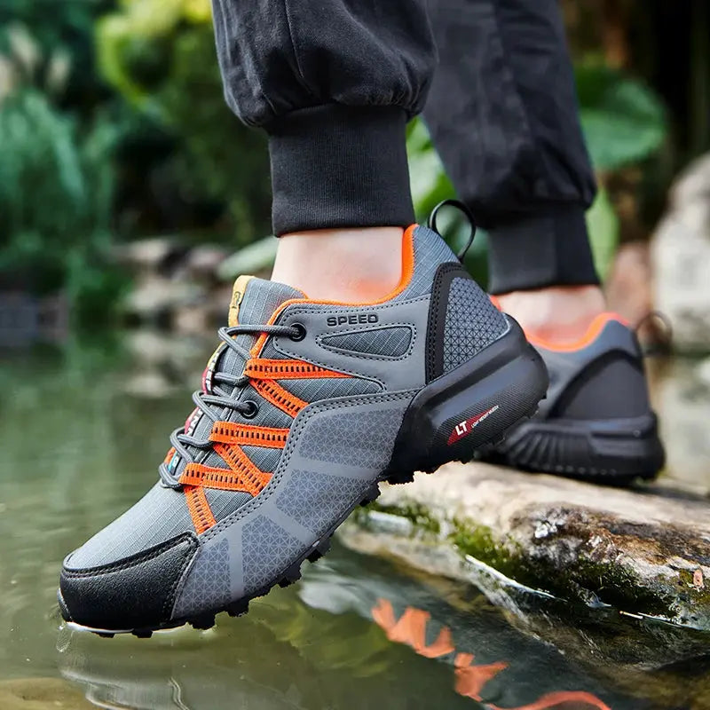 Ethan – Waterproof Hiking Shoes for Men with Durable Traction, Lace-Up Design, Size XS-L 5