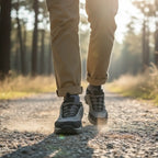 MunaWear - Hiking Shoes - Lennox – Comfortable Men's Hiking Shoes With Breathable Design For Outdoor Adventures - Gray