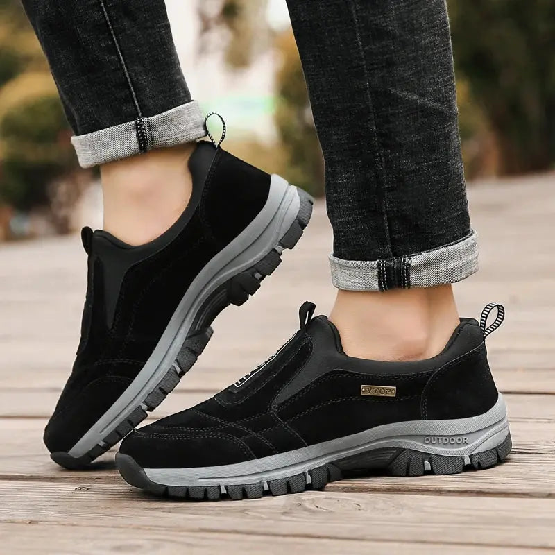 Liam – Wear-Resistant Non-Slip Hiking Boots for Men, Comfortable Flat Walking Design, Size 7-12 3