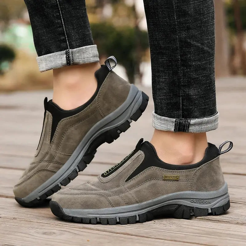 Liam – Wear-Resistant Non-Slip Hiking Boots for Men, Comfortable Flat Walking Design, Size 7-12 4