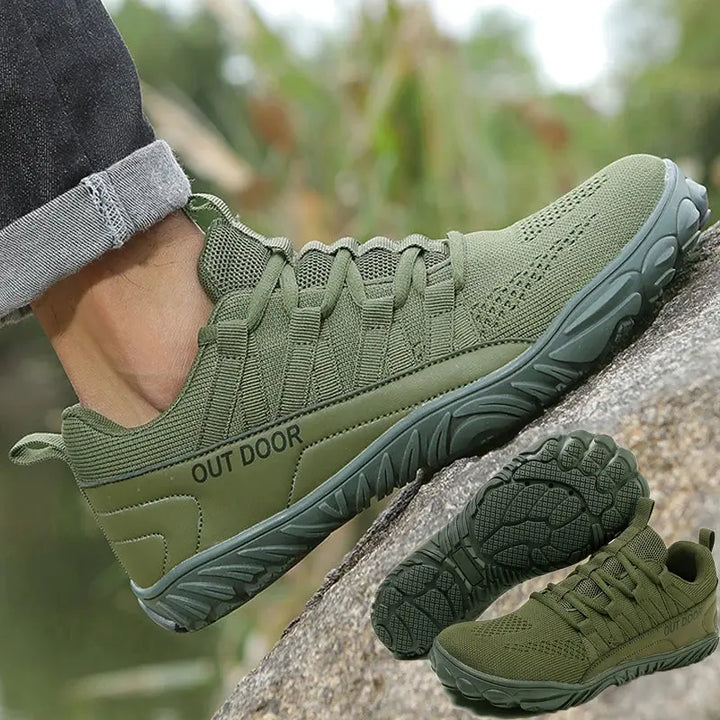 MunaWear  Hiking Shoes  Mia – Plus Size Hiking Boots for Women with Wide Fit and Barefoot Comfort 