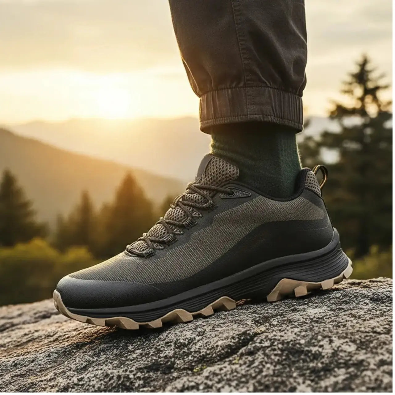 MunaWear - Hiking Shoes - Moven – Versatile Outdoor Hiking Shoes With Anti-Skid Design For Trekking And Camping - 
