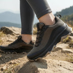 MunaWear - Hiking Shoes - Moven – Versatile Outdoor Hiking Shoes With Anti-Skid Design For Trekking And Camping - Khaki / 45