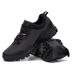 MunaWear - Hiking Shoes - Nexar – Waterproof Men's Hiking Shoes with Anti-Skid Design for Outdoor Adventures - 