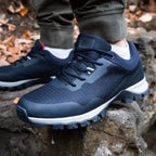 MunaWear - Hiking Shoes - Nexar – Waterproof Men's Hiking Shoes with Anti-Skid Design for Outdoor Adventures - 