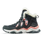 MunaWear - Hiking Shoes - Rowen – Waterproof Men's Hiking Boots with Plush Lining for Winter Adventures - 