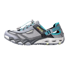 Velin – Best Lightweight Hiking Shoes for Women, Comfortable & Water-Resistant, Ideal for Trekking- Blue/Gray