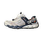 Velin – Best Lightweight Hiking Shoes for Women, Comfortable & Water-Resistant, Ideal for Trekking- Beige/Blue