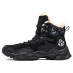 MunaWear - Hiking Shoes - Velion – Mid-Top Waterproof Hiking Shoes with Leather Design for Outdoor Adventures - 