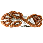 MunaWear - Hiking Shoes - Velion – Mid-Top Waterproof Hiking Shoes with Leather Design for Outdoor Adventures - 