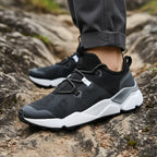 MunaWear - Hiking & Trekking Footwear - Strynx – Lightweight Men's Hiking Boots With Breathable Design For Outdoor Adventures - Black / 47