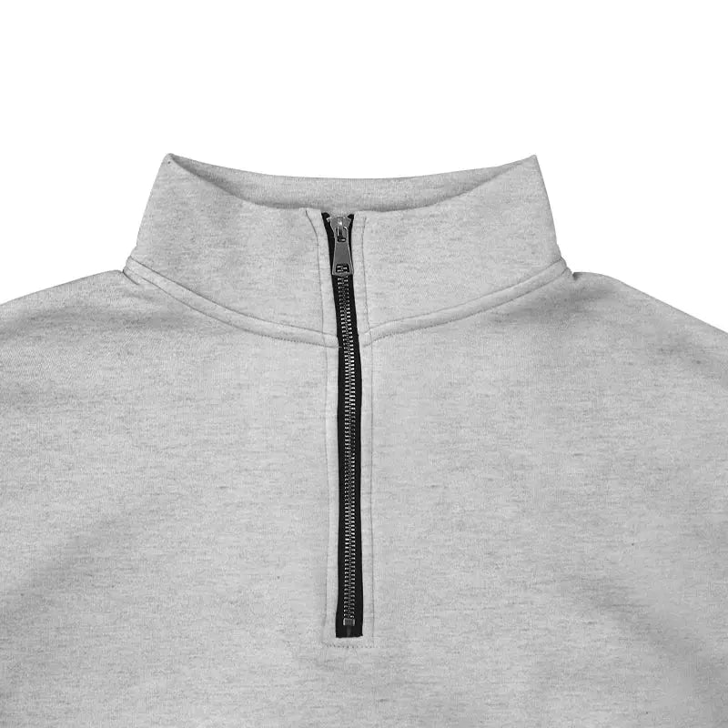 Caden - Casual Men's Hoodie With Half Zip Design For Autumn And Winter Wear 2