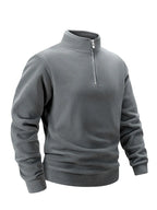 Caden - Classic Men's Quarter Zip Hoodie With Soft Fleece For Everyday Comfort 1