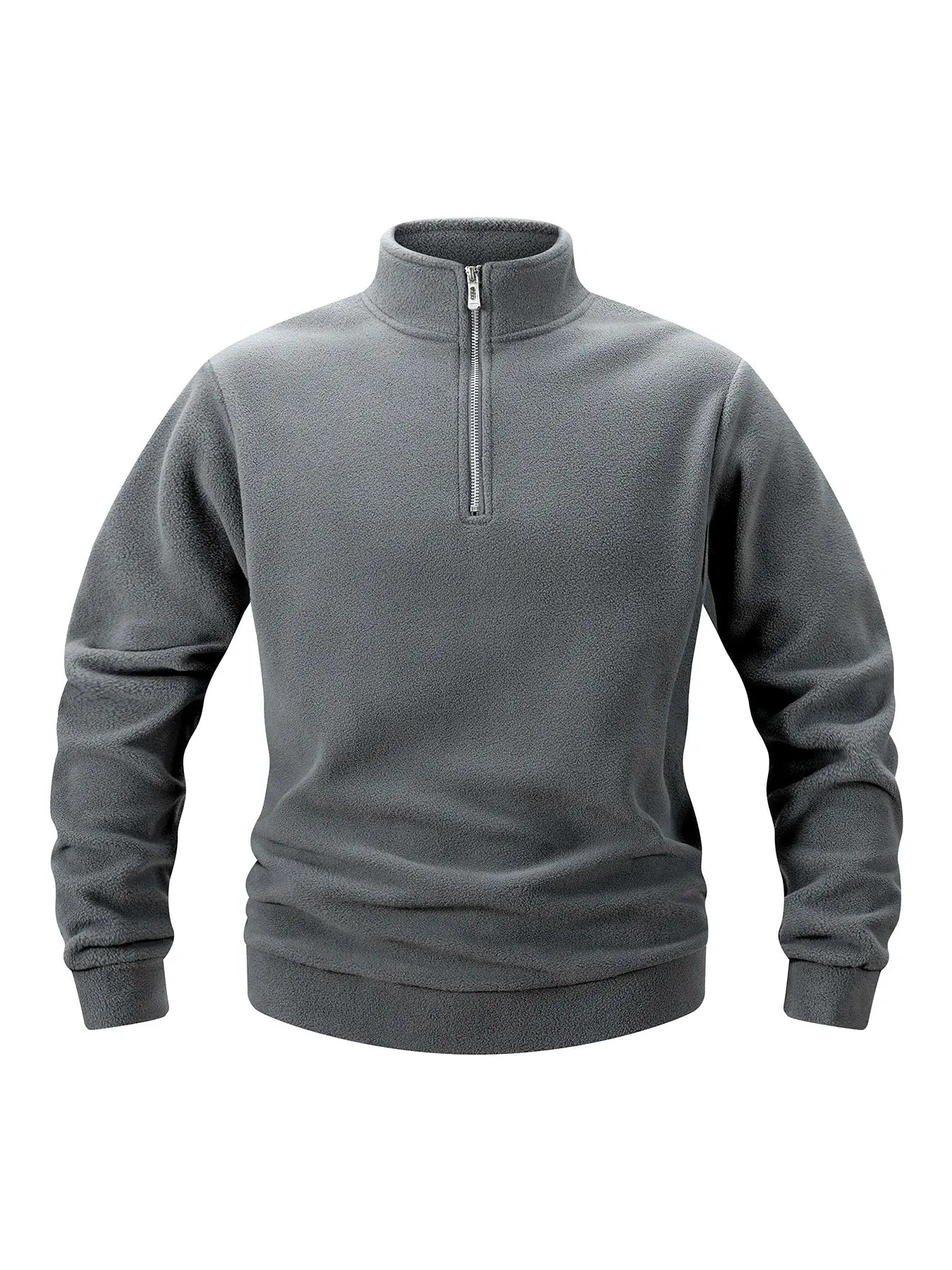Caden - Classic Men's Quarter Zip Hoodie With Soft Fleece For Everyday Comfort 9
