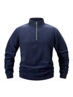 Caden - Classic Men's Quarter Zip Hoodie With Soft Fleece For Everyday Comfort 8