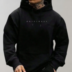 Caden - Modern Men's Hoodie With Embroidered Logo For Casual Wear And Street Style 0