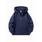 Caden - Stylish Men's Half-Zip Hoodie With Long Sleeves For Casual Autumn Wear 3