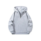 Caden - Stylish Men's Half-Zip Hoodie With Long Sleeves For Casual Autumn Wear 2