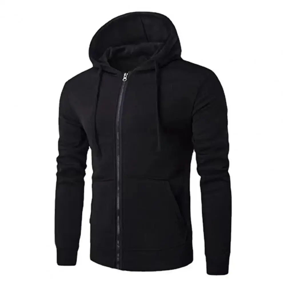 Ethan – Slim Fit Long Sleeve Zipper Hoodie for Men, Stylish Autumn Essential, Size S-XXL 4