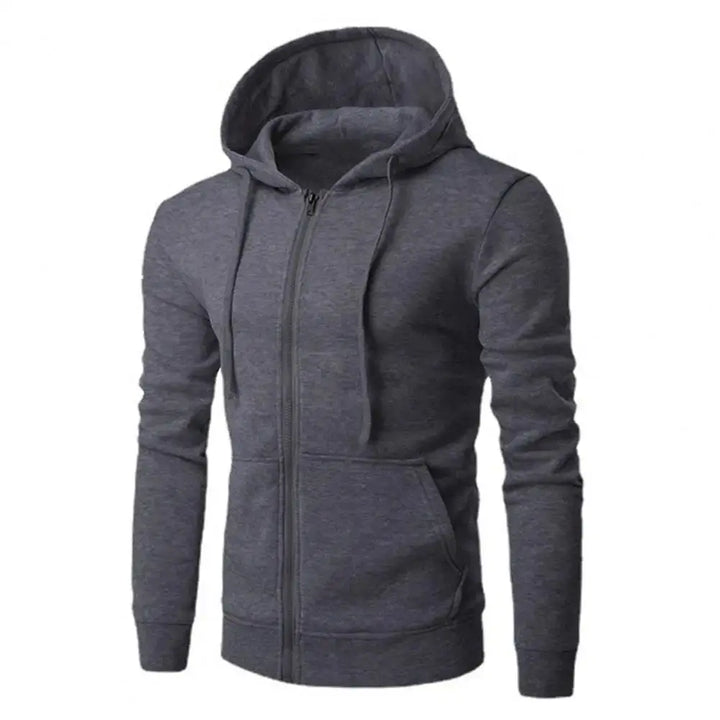 Ethan – Slim Fit Long Sleeve Zipper Hoodie for Men, Stylish Autumn Essential, Size S-XXL 8