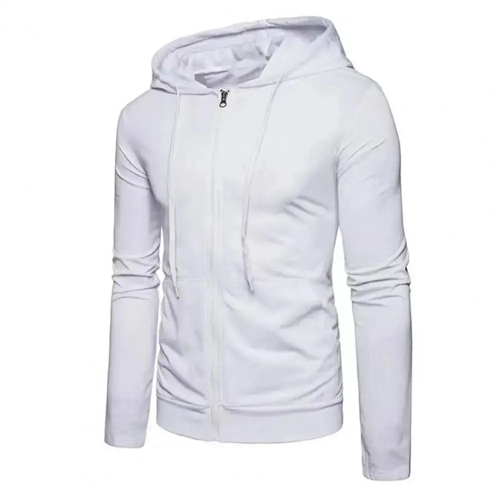 Ethan – Slim Fit Long Sleeve Zipper Hoodie for Men, Stylish Autumn Essential, Size S-XXL 0