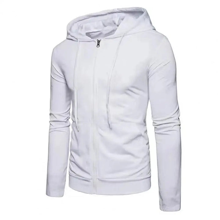 Ethan – Slim Fit Long Sleeve Zipper Hoodie for Men, Stylish Autumn Essential, Size S-XXL 0