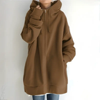 MunaWear - Hoodies - Liora - Cozy Oversized Hoodie For Stylish Winter Warmth - 