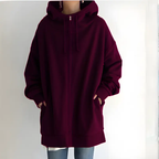 MunaWear - Hoodies - Liora - Cozy Oversized Hoodie For Stylish Winter Warmth - 