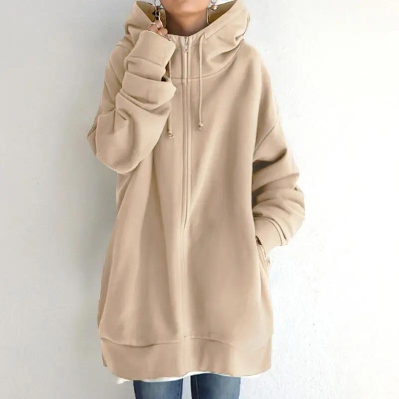 Liora - Cozy Oversized Hoodie For Stylish Winter Warmth 1