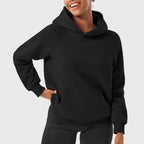 MunaWear - Hoodies & Sweatshirts - Arden – Oversized Ladies Hoodie with Raglan Sleeves and Kangaroo Pocket, Perfect for Casual Wear and Layering - 