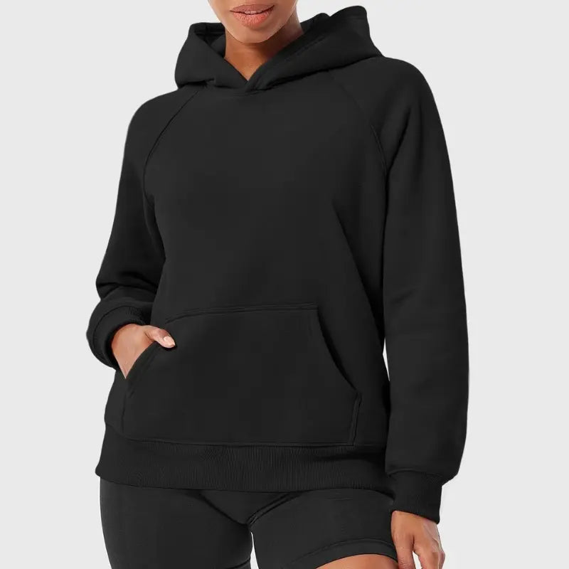 MunaWear - Hoodies & Sweatshirts - Arden – Oversized Ladies Hoodie with Raglan Sleeves and Kangaroo Pocket, Perfect for Casual Wear and Layering - 