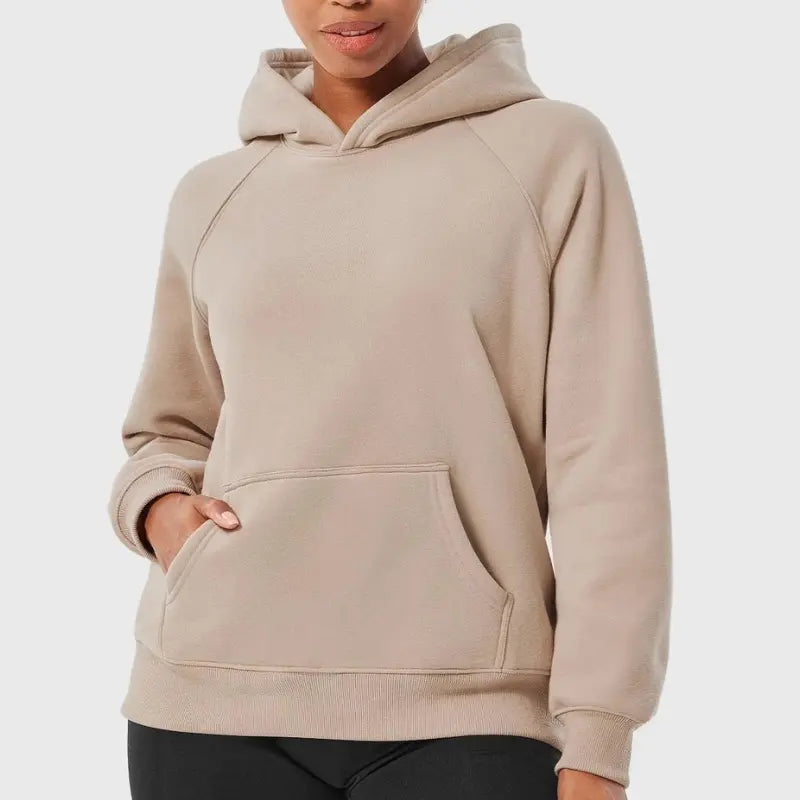 MunaWear - Hoodies & Sweatshirts - Arden – Oversized Ladies Hoodie with Raglan Sleeves and Kangaroo Pocket, Perfect for Casual Wear and Layering - 
