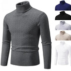 MunaWear - Hoodies & Sweatshirts - Ethan – Men's Turtleneck Cashmere Sweater for Warmth & Style, Perfect Winter Essential, Size S-XXL - 