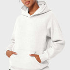 MunaWear  Hoodies & Sweatshirts  Mia – Oversized Ladies Hoodie with Raglan Sleeves and Kangaroo Pocket, Perfect for Casual Wear and Layering 