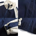 MunaWear - Hoodies & Sweatshirts - Trion - Lightweight Hip Hop Varsity Jacket with Unique Patchwork Design for Men and Women - 