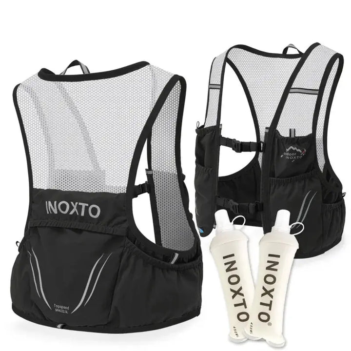 MunaWear  Hydration Packs  Ethan – Ultra-Lightweight Running Hydration Vest with 2L Capacity & Dual 450ml Kettles for Trail Running 