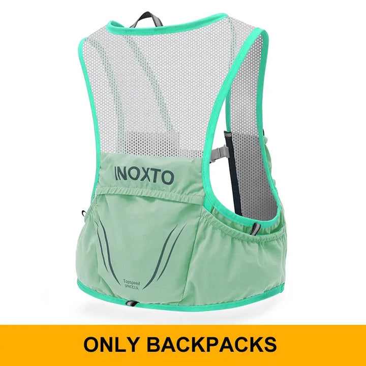 MunaWear  Hydration Packs  Ethan – Ultra-Lightweight Running Hydration Vest with 2L Capacity & Dual 450ml Kettles for Trail Running  Green